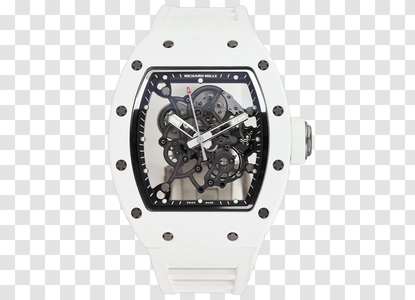 Richard Mille Watch Chronograph Tourbillon Clock - Rolex Transparent PNG