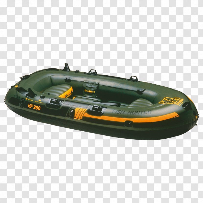 Inflatable Boat Hunting Sevylor Fishing - Watercraft Transparent PNG