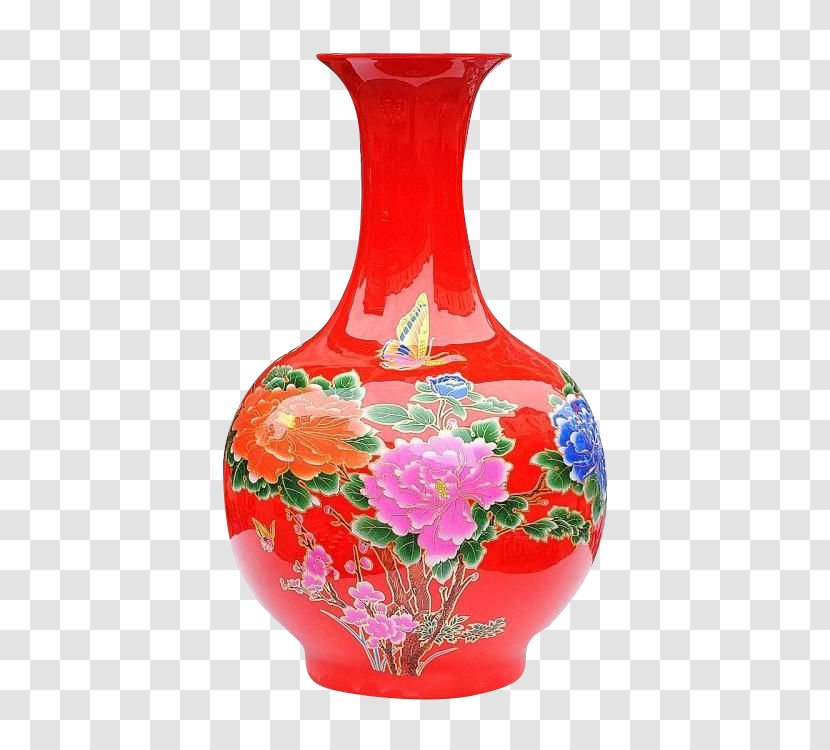 Jingdezhen Yuncheng County Vase Ceramic Porcelain - China Transparent PNG