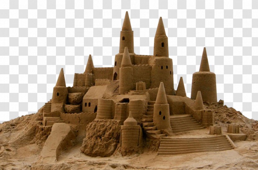 Sand Art And Play Sculpture Castle - Historic Site Transparent PNG