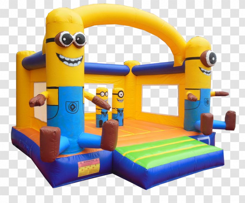 Inflatable Bouncers Castle Water Slide Party - Animation - Princess Transparent PNG