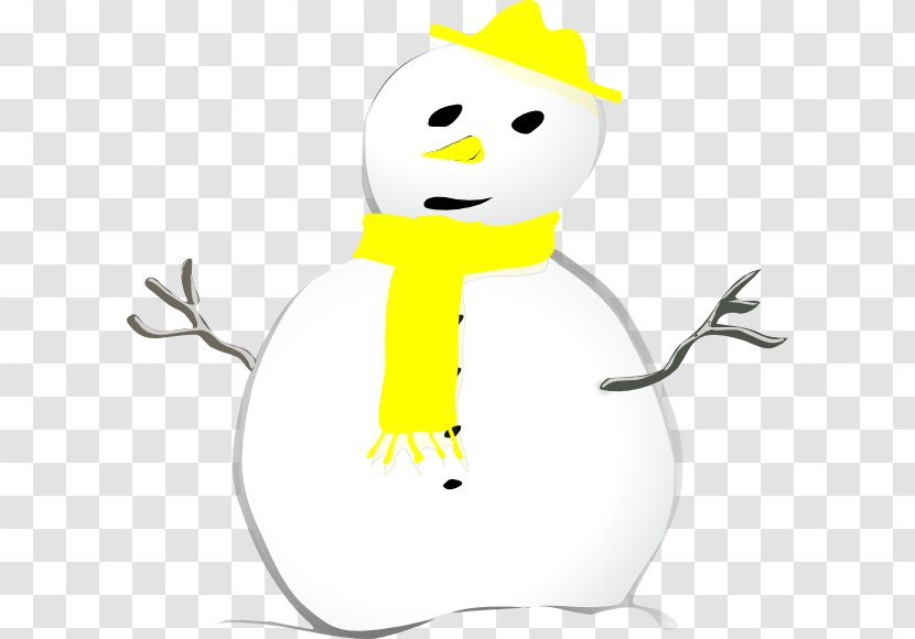 Frosty The Snowman Free Content Clip Art - Public Domain - Yellow Cliparts Transparent PNG