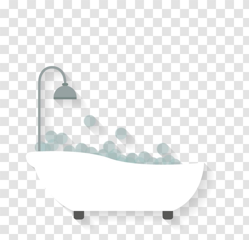 Bathtub Bathroom - Milk Bath - White Transparent PNG