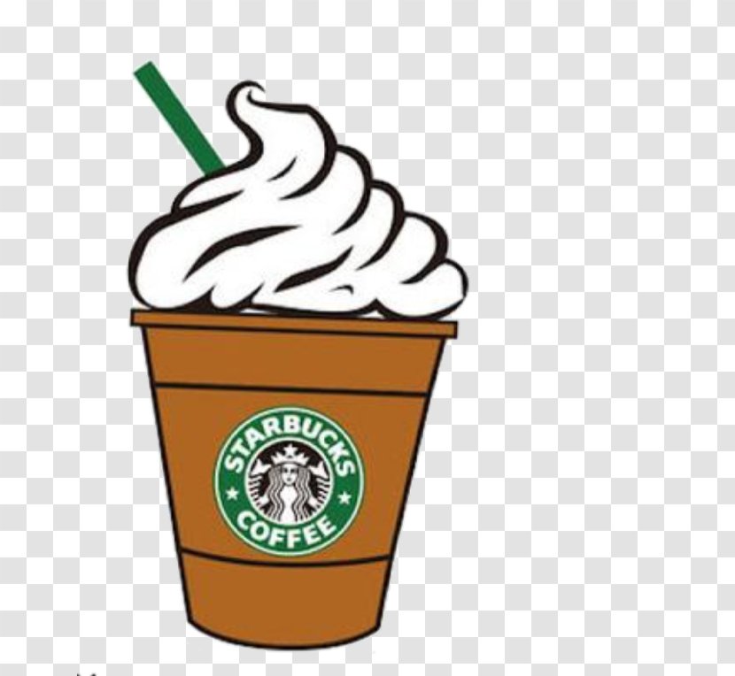 Starbucks Coffee Cafe Latte Cappuccino - Food - Frappe Transparent PNG