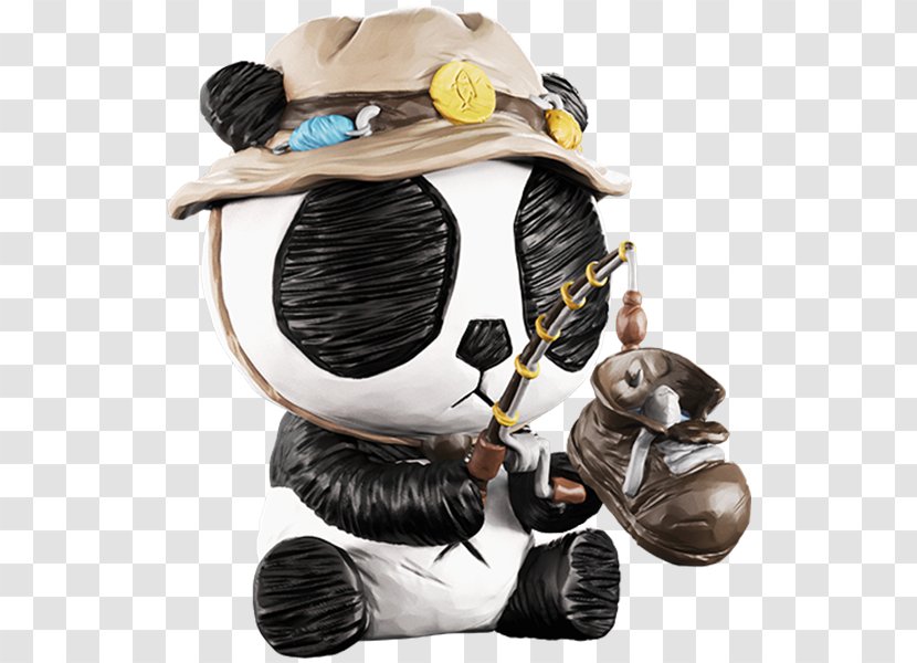 Headgear Figurine - Panda Toy Transparent PNG