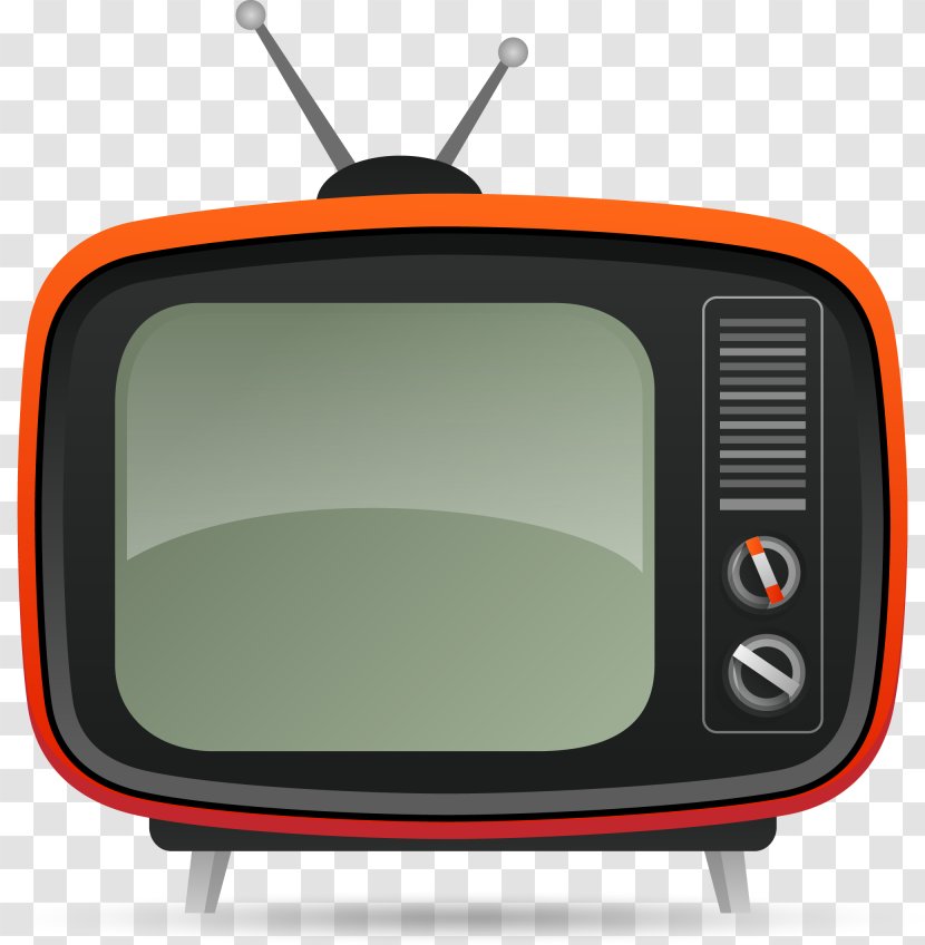 Television Show Terrestrial - Video Clip - Vector Hand-drawn Retro TV Transparent PNG