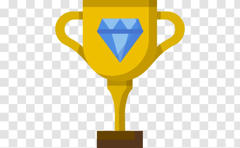 Base Trophy - Drinkware - Yellow Transparent PNG