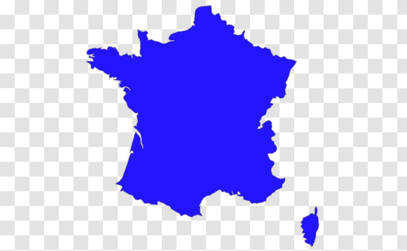 France Vector Map Clip Art - Area - Floating Transparent PNG