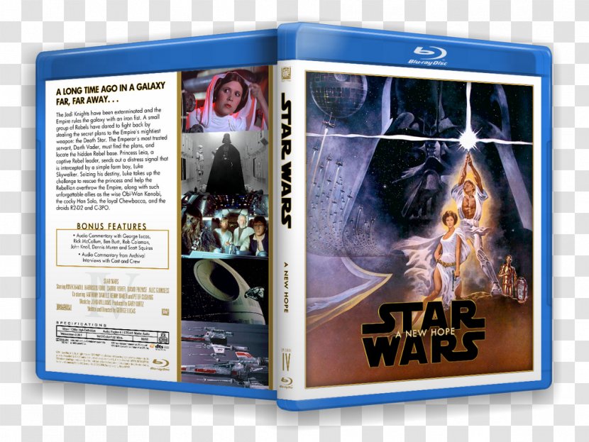 Star Wars Blu-ray Disc Film Poster DVD - Dvd - Ray Transparent PNG