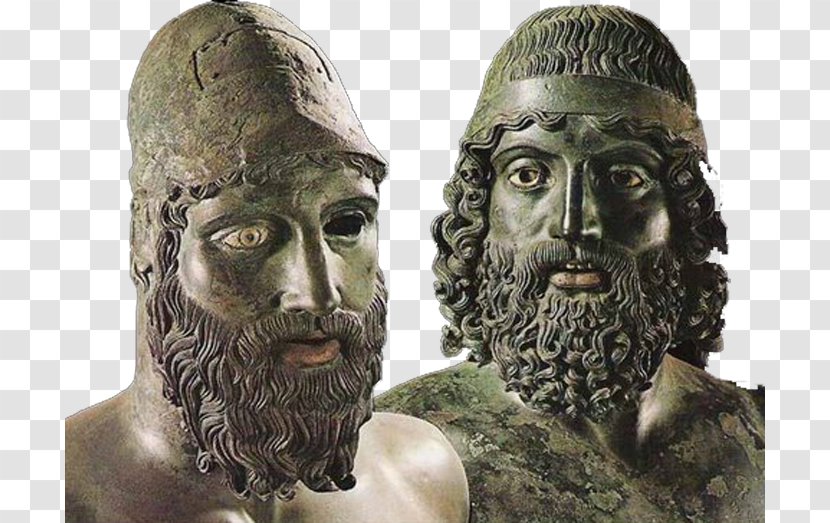 Riace Bronzes Museo Nazionale Della Magna Grecia Sculpture - Donatello - Catanzaro Transparent PNG