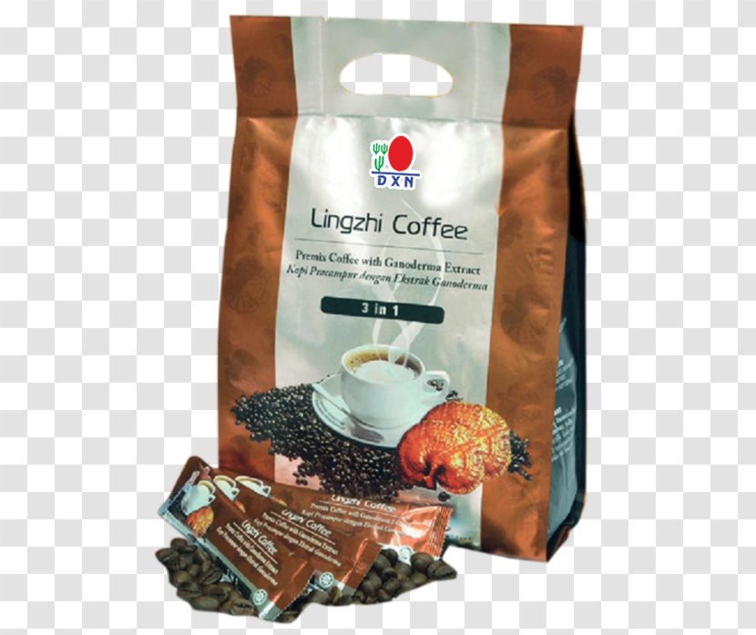 Instant Coffee Lingzhi Mushroom DXN Non-dairy Creamer - Health Transparent PNG