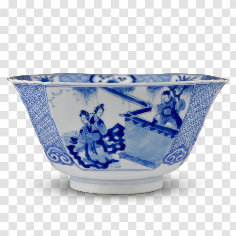 Blue And White Pottery Ceramic Saucer Bowl Tableware - Dinnerware Set - Cup Transparent PNG