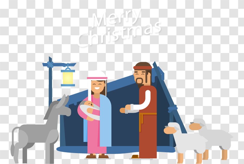 Christmas Nativity Of Jesus - Scene - Day Transparent PNG