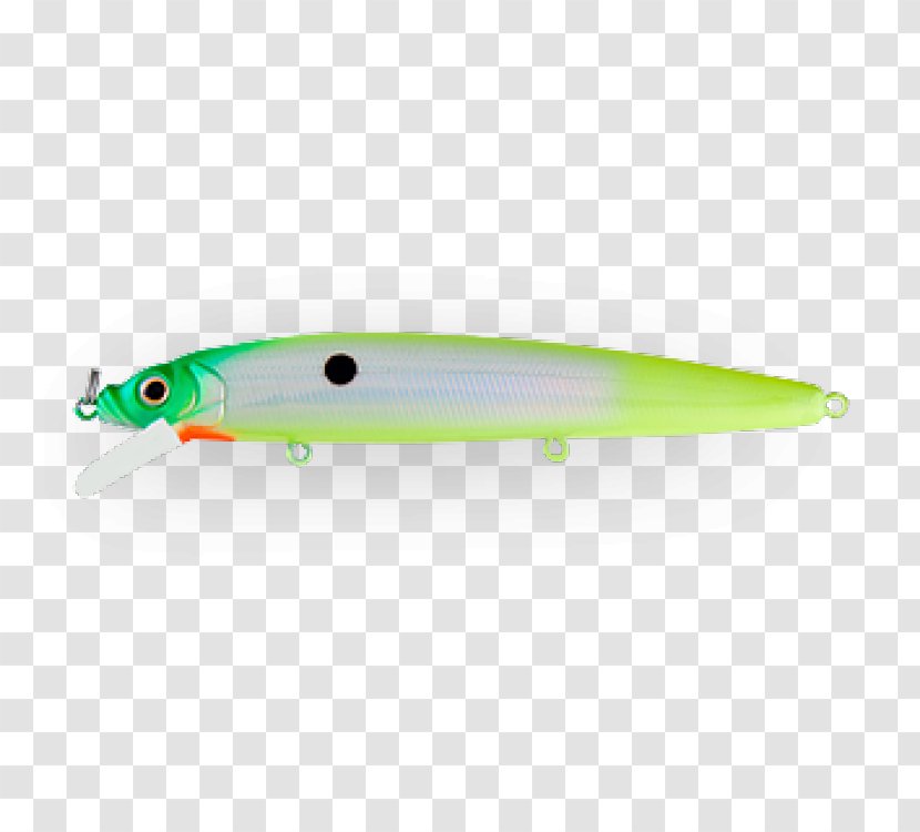 Spoon Lure Product Design Fish - Fishing Bait - Green Minnow Transparent PNG