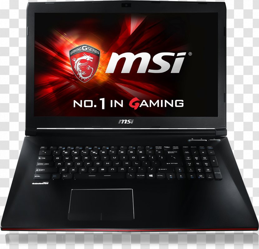 Netbook Laptop Micro-Star International MSI GE72-2QD Transparent PNG