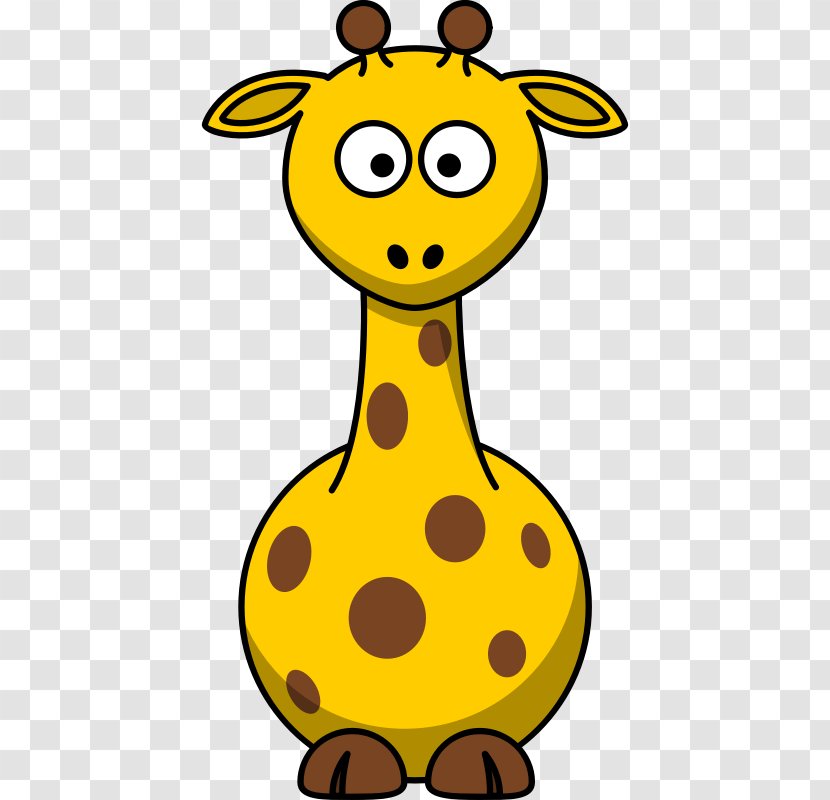 Giraffe Cartoon Clip Art - Scalable Vector Graphics - Sunshine Pictures Transparent PNG