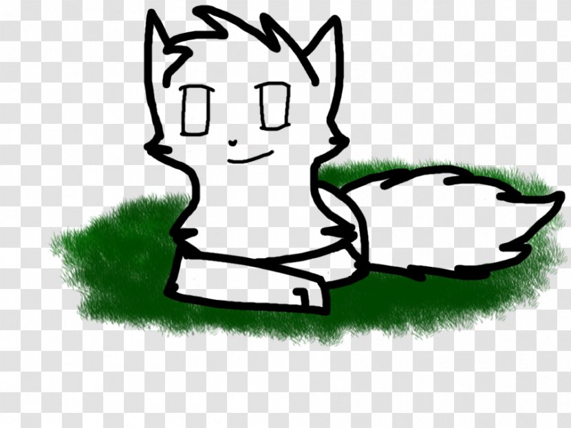 DeviantArt Drawing Work Of Art - Cartoon - Cat Line Transparent PNG