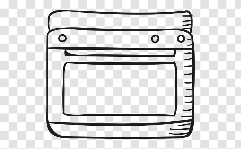 Oven - Cleaning - Black And White Transparent PNG