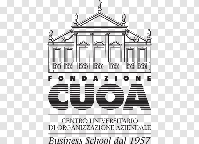 CUOA Foundation Business School Master Of Administration Management - Black And White Transparent PNG