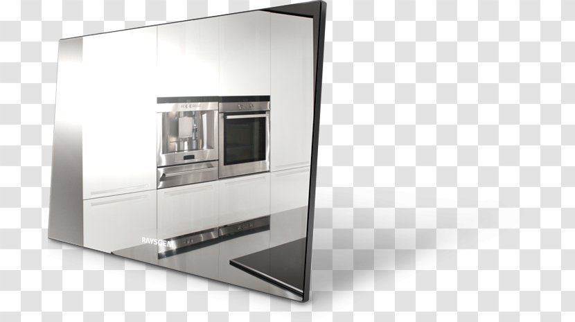 Bathroom Television Mirror TV Kitchen - Display Device - Side Stood A Clear Transparent PNG