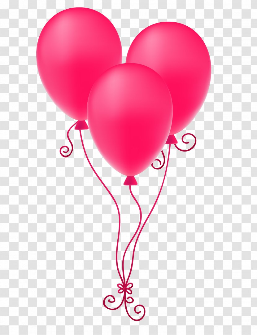Balloon Pink Euclidean Vector - Balloons Transparent PNG