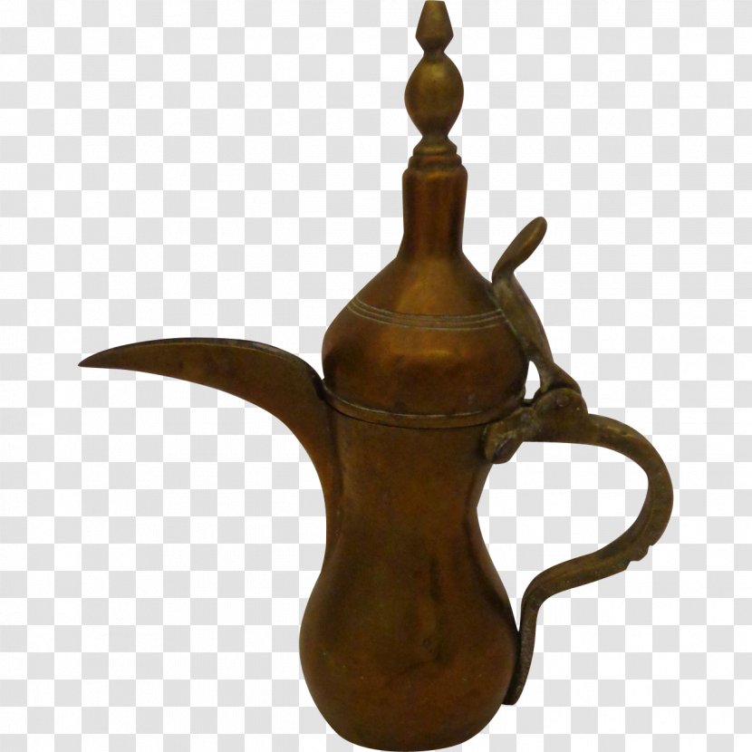 Dallah Brass Coffee Traditional African Masks Art Transparent PNG