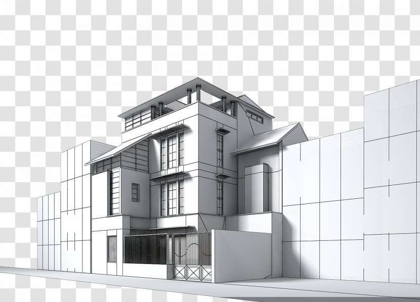 3D Computer Graphics House Sweet Home Modeling Building - Facade - Buildings Transparent PNG