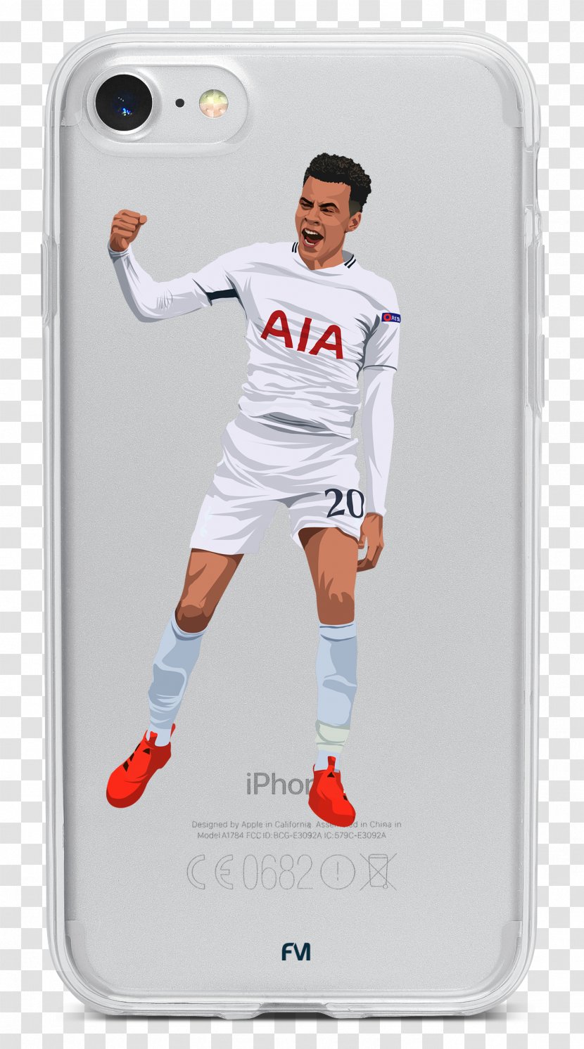 Apple IPhone 8 Plus 7 Mobile Phone Accessories Tottenham Hotspur F.C. Football - Dele Alli Transparent PNG