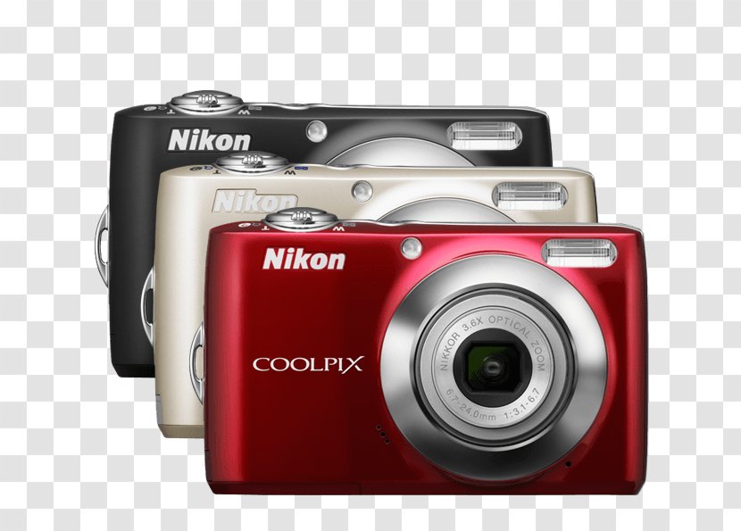 Camera Nikon 12 Mp Zoom Lens Digital SLR - Cameras Optics Transparent PNG