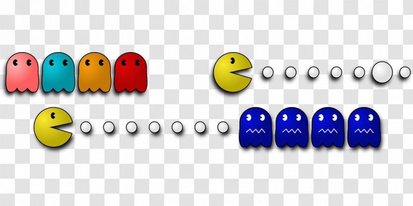 Ms. Pac-Man Ghosts Clip Art - Logo - Pac Man Transparent PNG