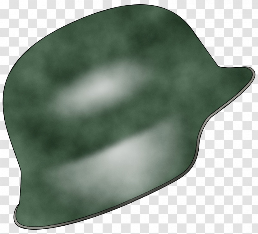 Green Helmet Headgear Leaf Cap Transparent PNG