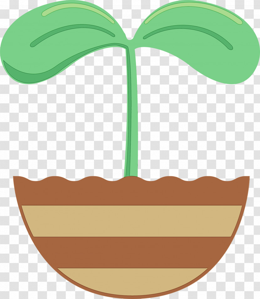 Green Leaf Plant Tree Logo Transparent PNG