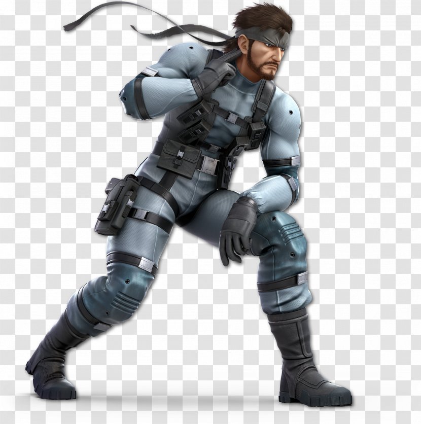 Super Smash Bros. Ultimate Brawl Solid Snake For Nintendo 3DS And Wii U - Metal Gear 5 Transparent PNG