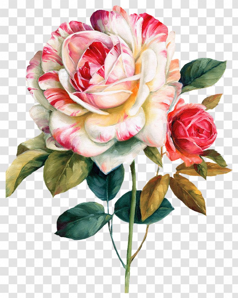 Flower Watercolor Painting Floral Design Oil - Artificial - Flowers Transparent PNG