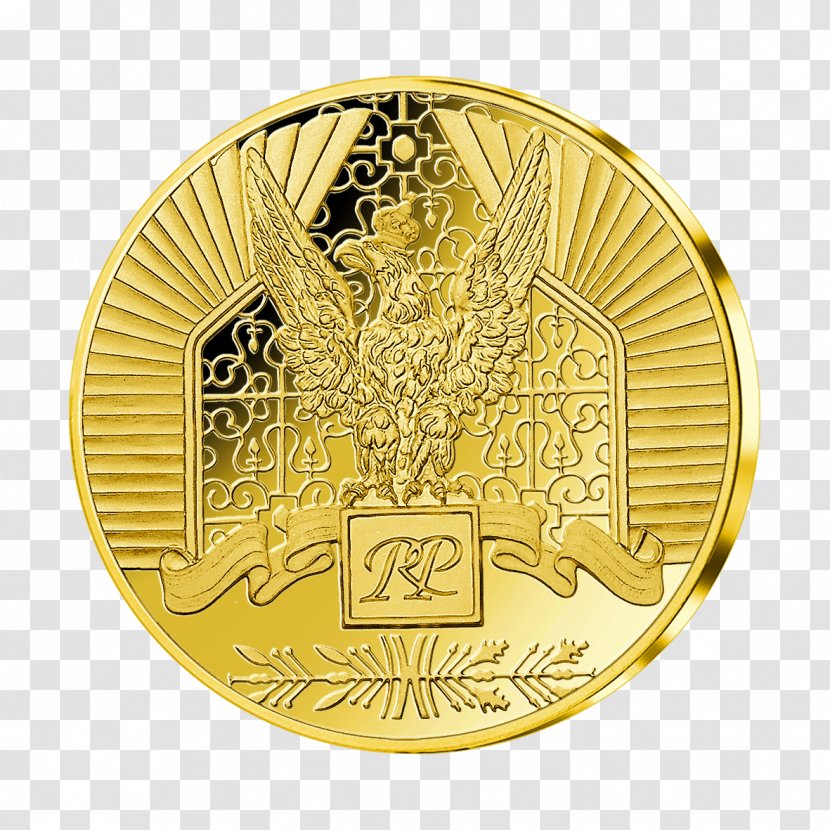 Monnaie De Paris Coin Gold Numismatics Medal Transparent PNG