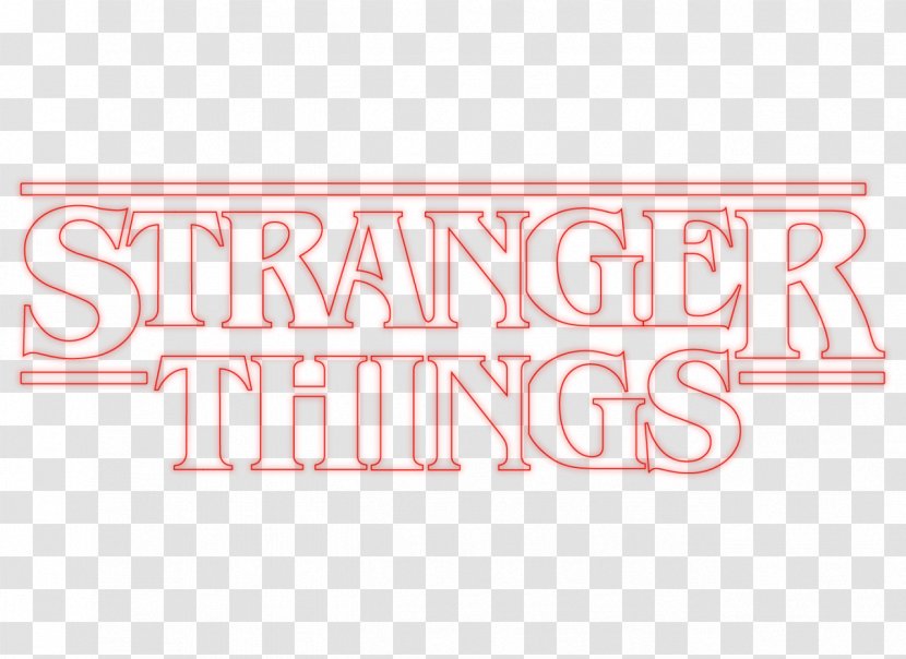 T-shirt Hoodie Television Show Stranger Things - Logo - Season 2 The Duffer BrothersVector Line Spacing Transparent PNG