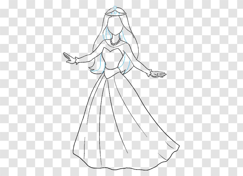 Ariel Disney Princess Tiana Drawing Cinderella - Watercolor Transparent PNG