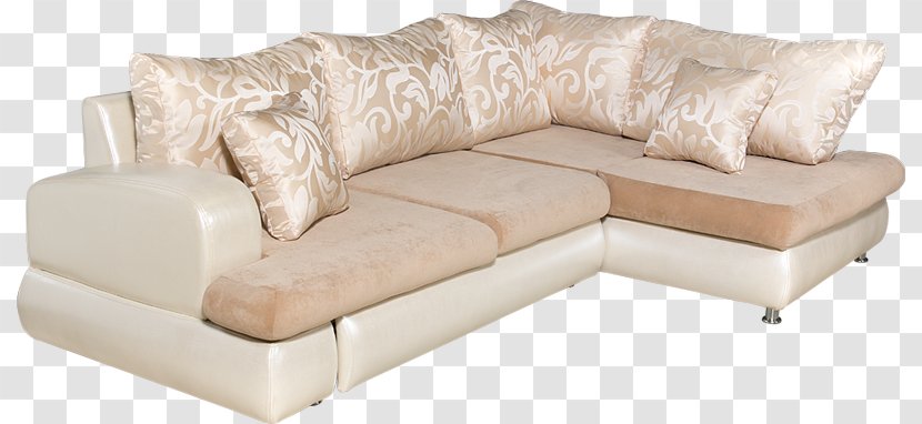 Couch Sofa Bed Chaise Longue - Combined White Transparent PNG