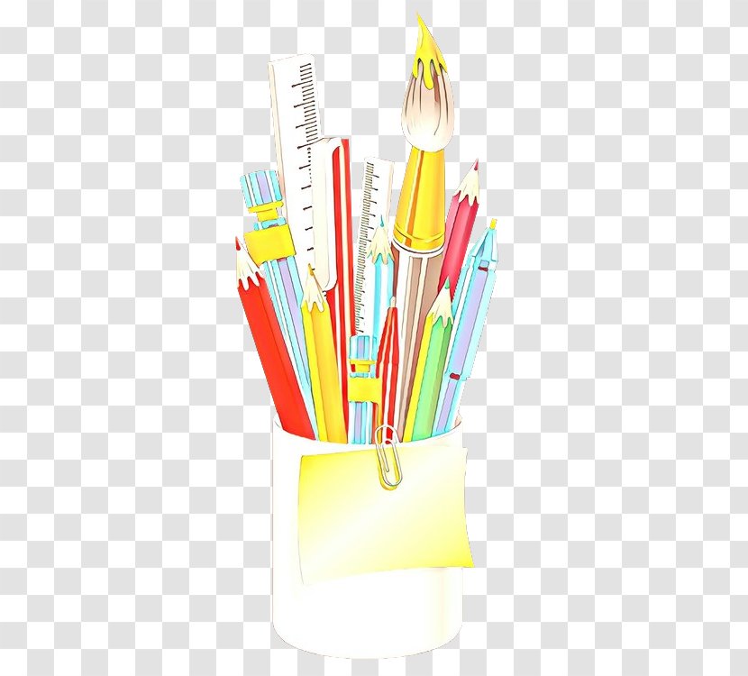 Colored Pencil Clip Art School Supplies - Paper - Coloring Book Transparent PNG
