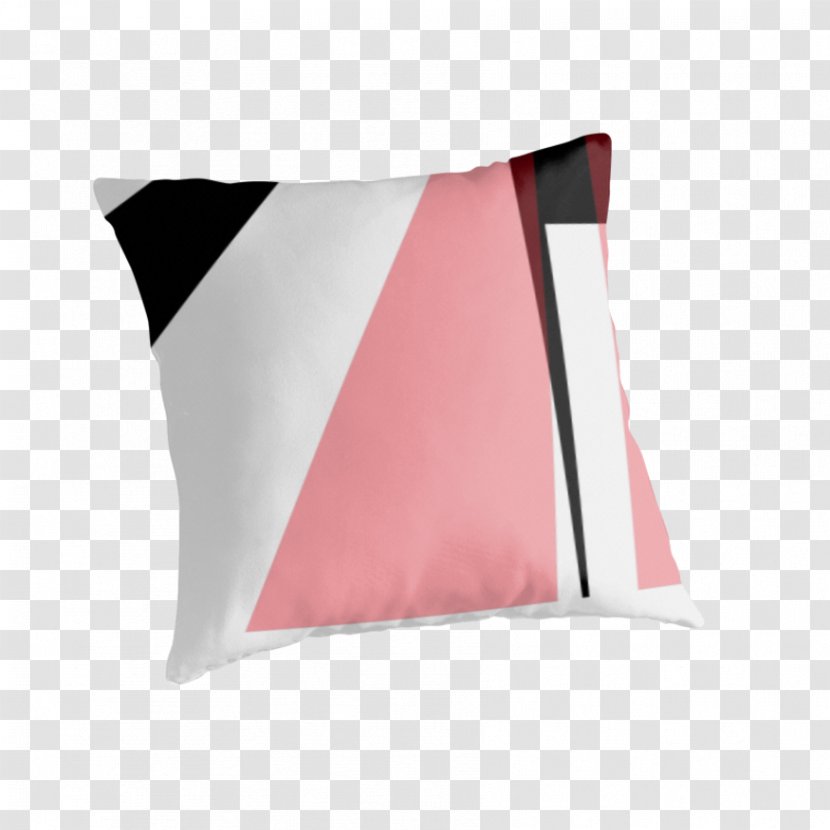 Throw Pillows Cushion Textile Rectangle - Geometric Cover Transparent PNG