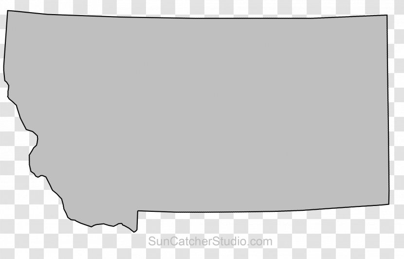 Montana Paper Shape Clip Art - Jigsaw Pattern Transparent PNG