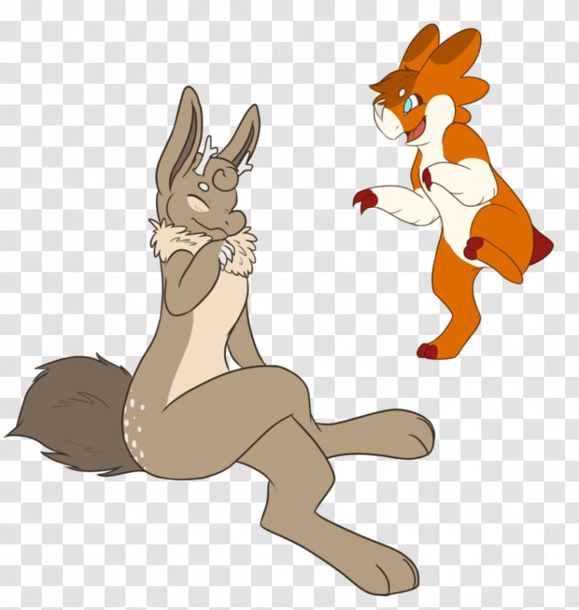 Kangaroo Hare Mammal Macropods Cat - Fauna - Cute Bat Doodle Transparent PNG