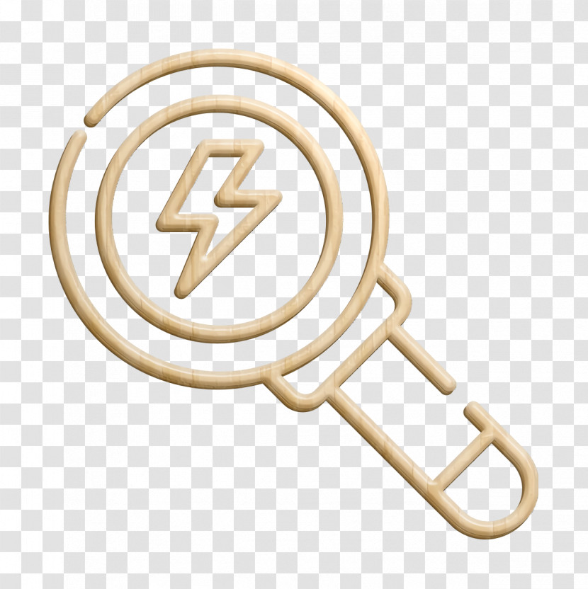 Reneweable Energy Icon Research Icon Loupe Icon Transparent PNG