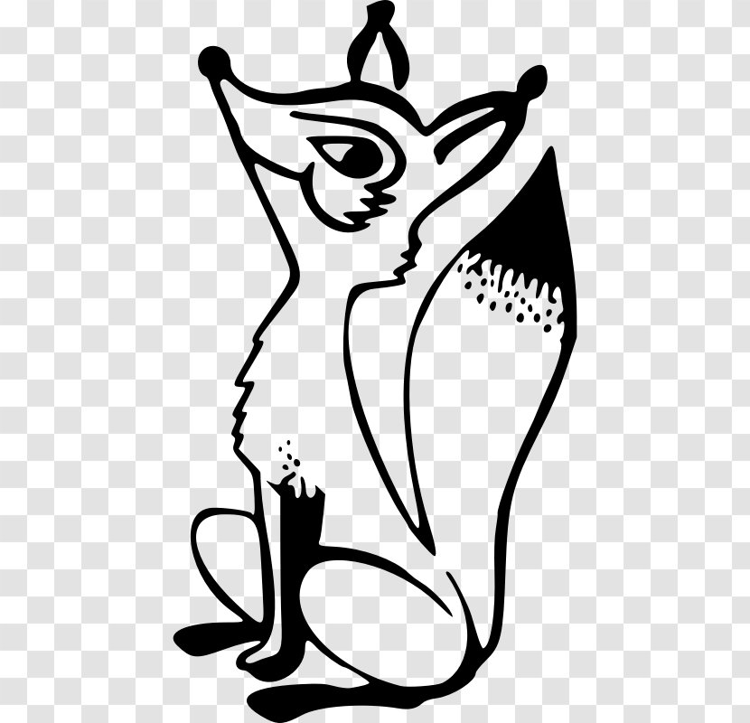 Arctic Fox Clip Art - Shoe Transparent PNG