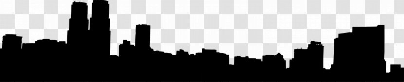 New York City Skyline Silhouette Clip Art - Vector Transparent PNG