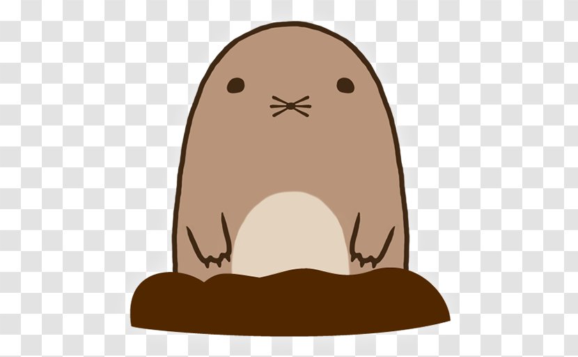 Pull Up Mole Fat Cartoon Animation - Nose Transparent PNG