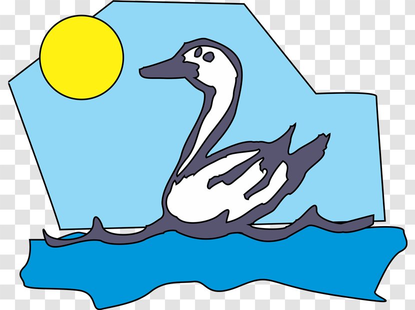 Duck Goose Bird Beak Clip Art - Cygnini - Aves Transparent PNG