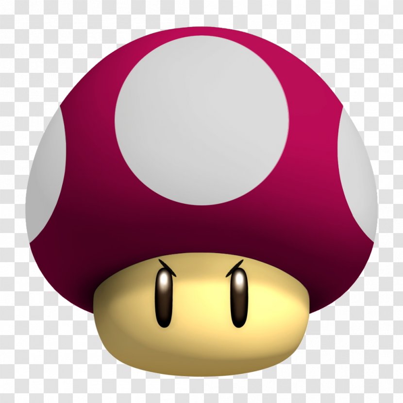 Super Mario Bros. New Bros Luigi - Mushroom Transparent PNG