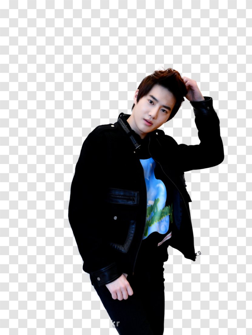 Suho EXO-K SM Town K-pop - Jacket - Wolf Transparent PNG