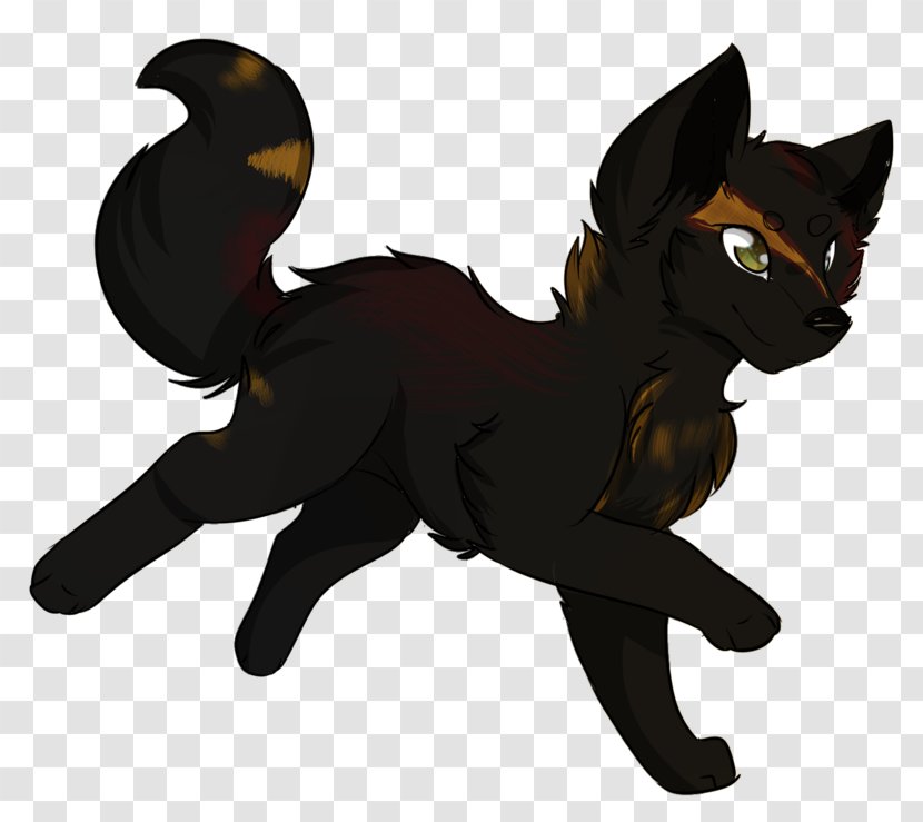 Black Cat Kitten Whiskers Eye - Hair Transparent PNG